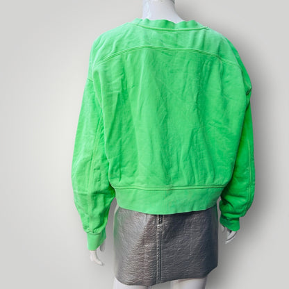 LULULEMON / Perfectly Oversized Cropped Crew sweatshirt / s (3923894683278733786)