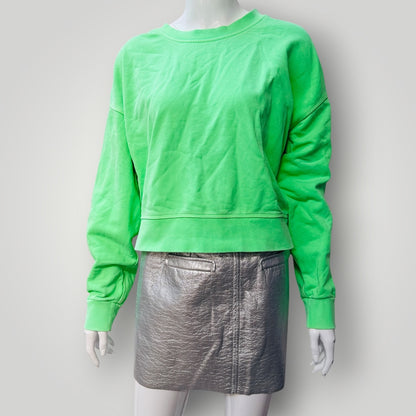 LULULEMON / Perfectly Oversized Cropped Crew sweatshirt / s (3923894685004615285)