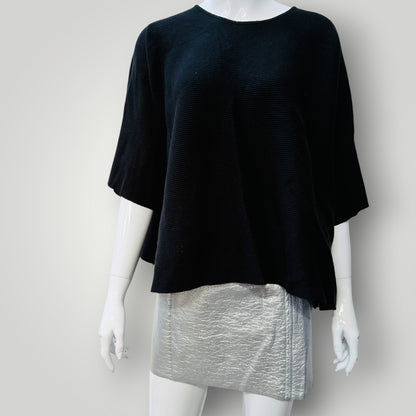 MESOP / kimono sleeved linen top with side splits / oversized s (3923894700376260018)