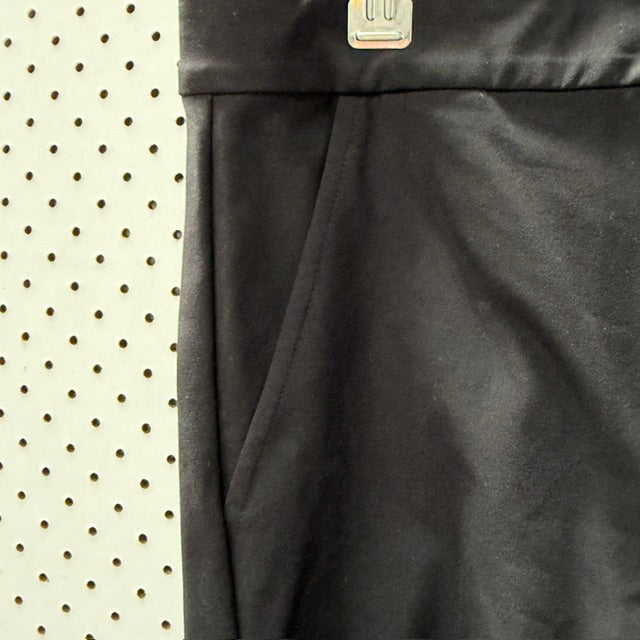 TAYLOR / cropped ruched pants / L / made in nz (3923983445500495296)