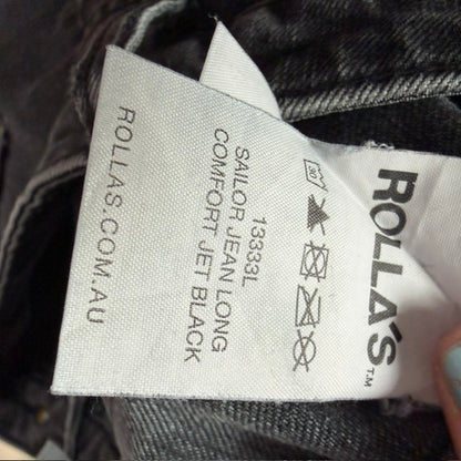 ROLLAS / sailor jeans / long / black / 28 x 32 (3923983459226771232)
