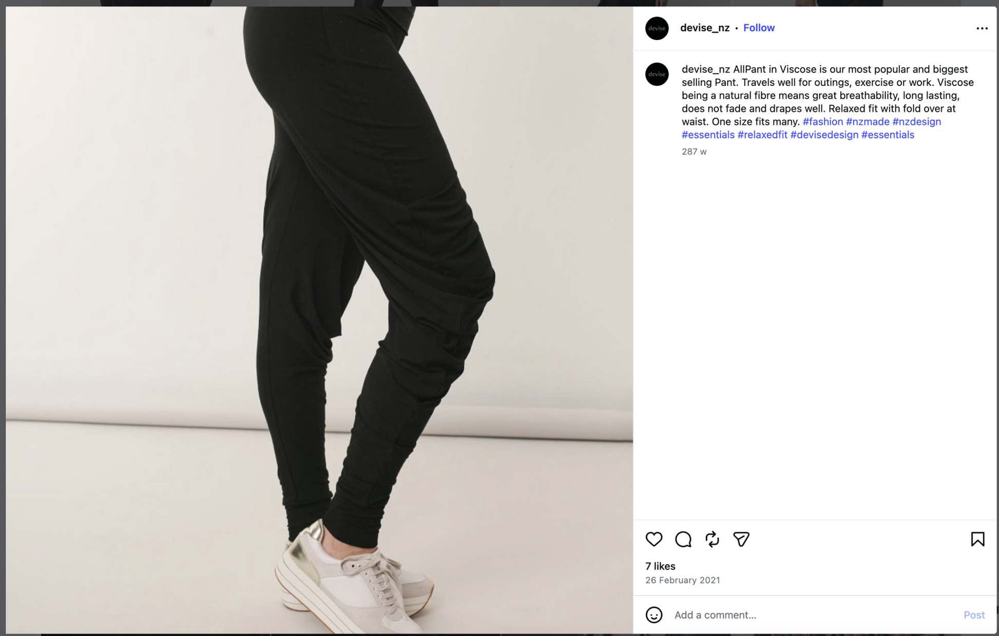 DEVISE / AllPant Ultra / L / made in nz (3923985695128620900)