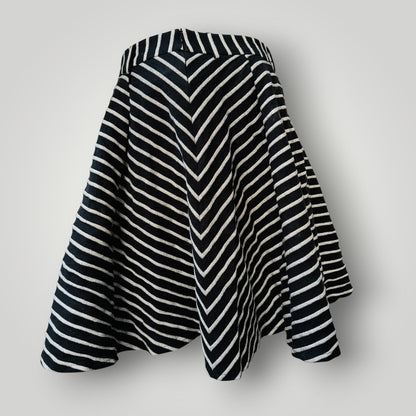 KATE SYLVESTER / flared skirt / m / made in nz (3924009040736034510)