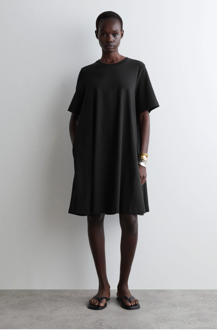 COS / a line mini dress / L (3924011499135953243)
