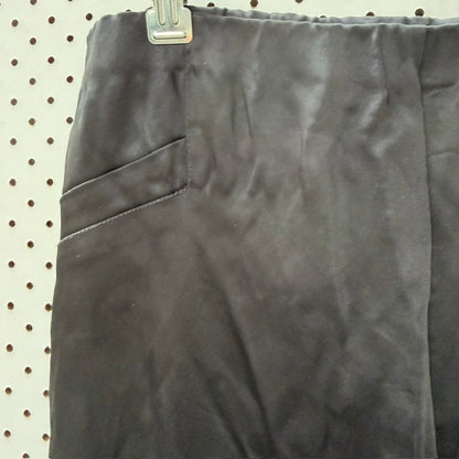 BLANC / satin pants / 16 / made in nz (3924355018363077498)