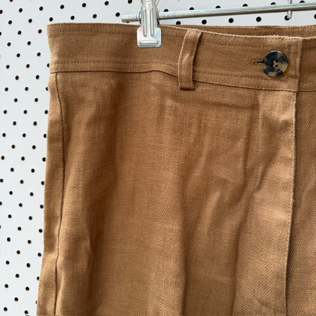 PERRIAM / linen pants / 12 / made in nz (3924355031672110155)