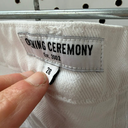 OPENING CEREMONY / white jeans / 28 (3924355044689584274)