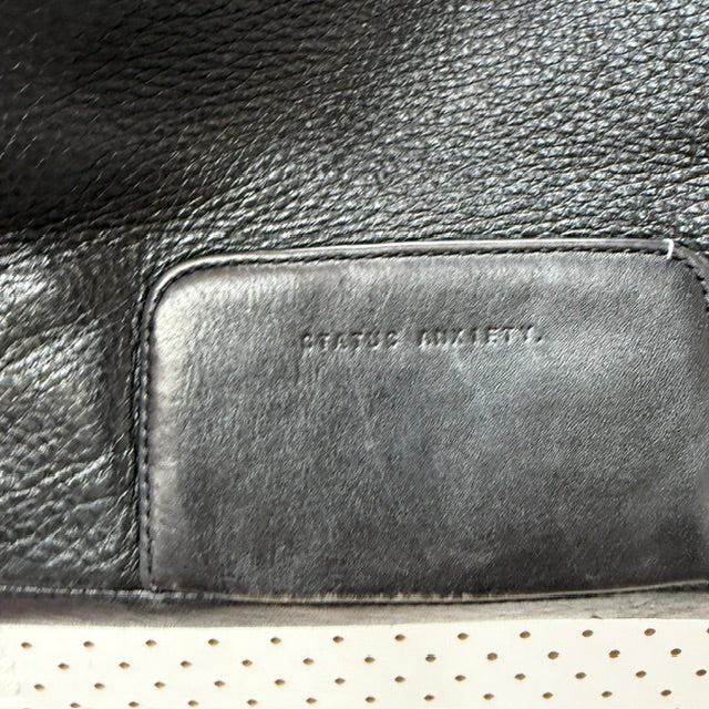 STATUS ANXIETY / superconscious bag / leather shopper (3924355214837646891)
