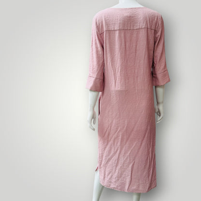 GINGER / pink dress / made in nz / 10 (3924432068280533697)