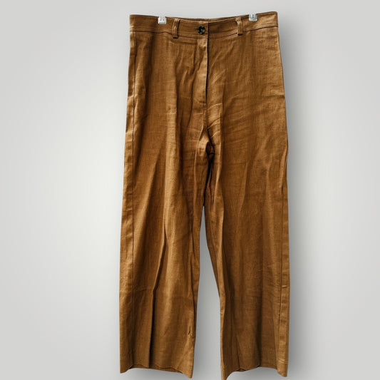 PERRIAM / linen pants / 12 / made in nz (3924432150334179944)