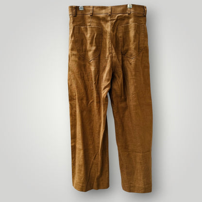PERRIAM / linen pants / 12 / made in nz (3924432152926598126)
