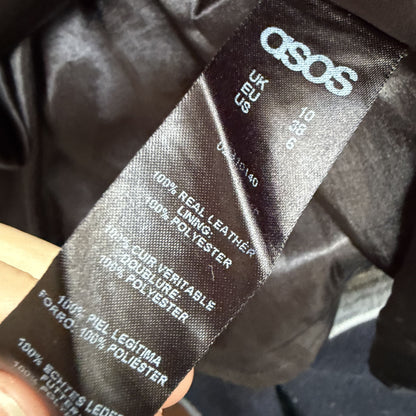 ASOS / leather skirt / 10 (3924503205015566682)