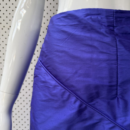 SISTERS3 / silk skirt and jacket / purple / made in nz (3924503310415592411)