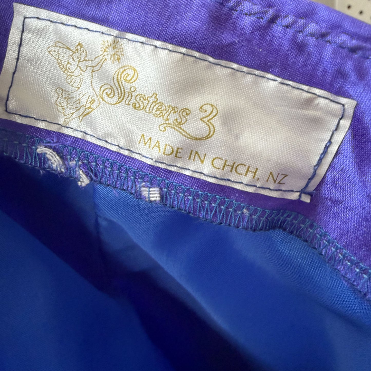 SISTERS3 / silk skirt and jacket / purple / made in nz (3924503318502378561)
