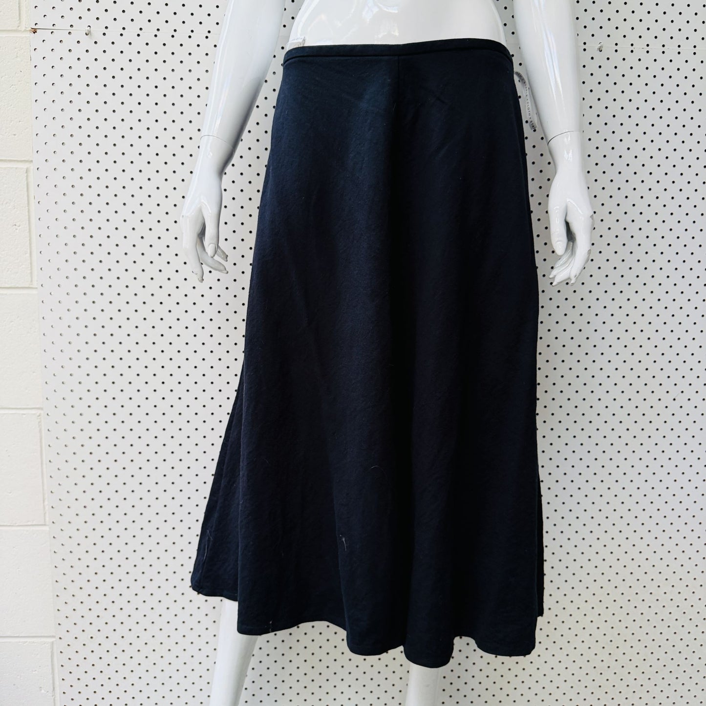 STAPLE + CLOTH / a line skirt / 14 / made in nz (3924503444956129940)