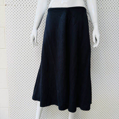 STAPLE + CLOTH / a line skirt / 14 / made in nz (3924503444956129940)