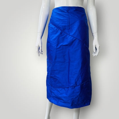 SISTERS3 / silk skirt and jacket / purple / made in nz (3924504360012219309)