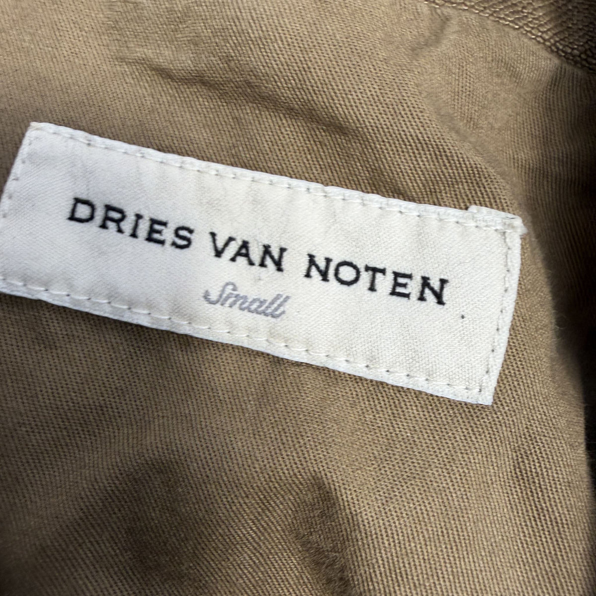DRIES VAN NOTEN / green swing jacket / s (3924525610255650895)