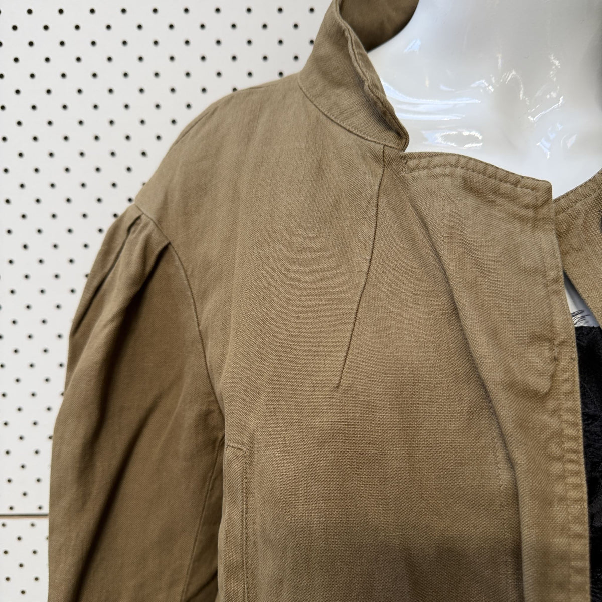DRIES VAN NOTEN / green swing jacket / s (3924525618170099304)