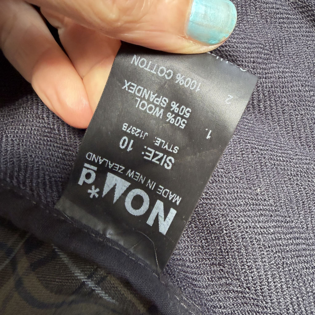 NOM*D / wool trench in plaid / 10 (3924525631330128804)