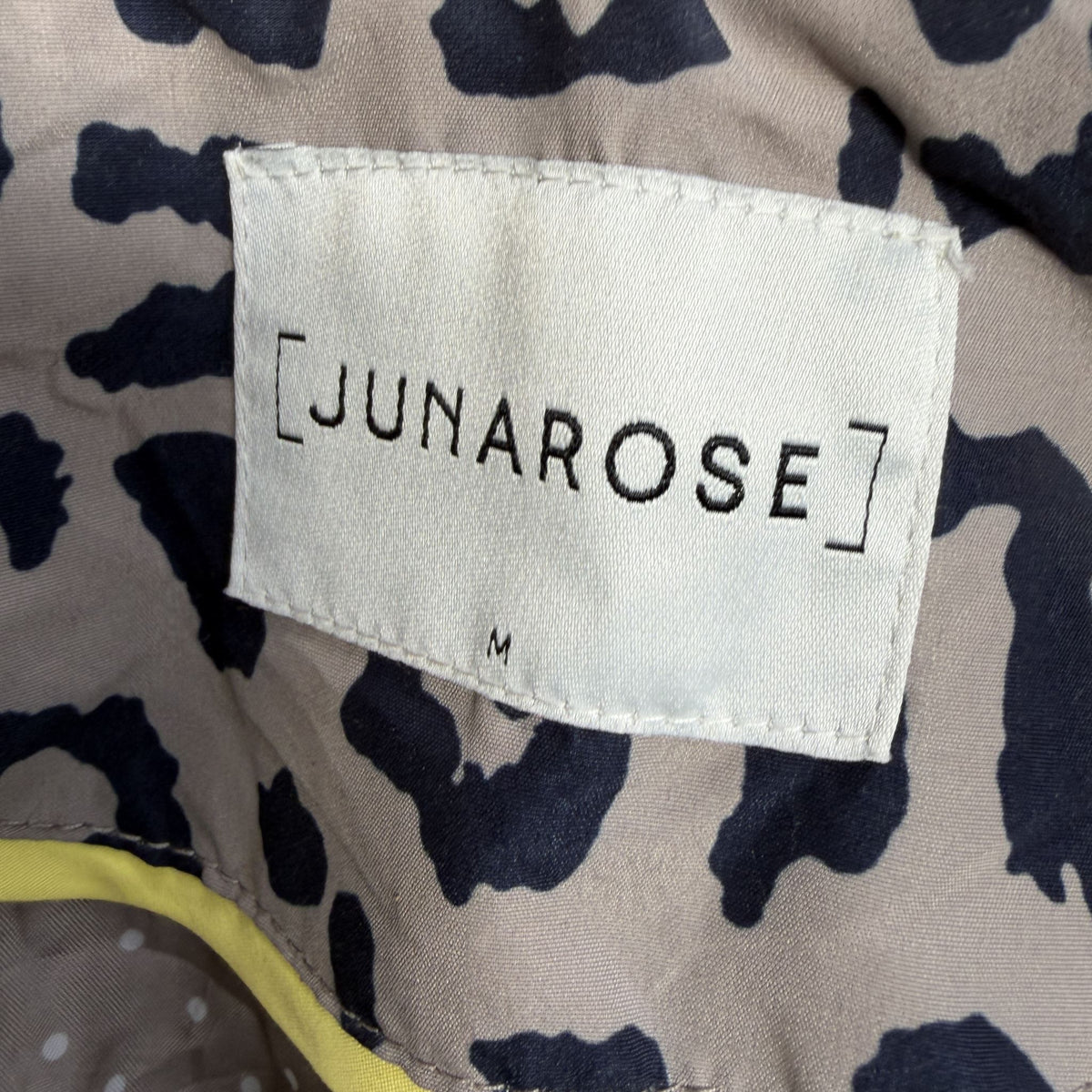 JUNAROSE / leopard print trench coat / M (3924525670099588399)