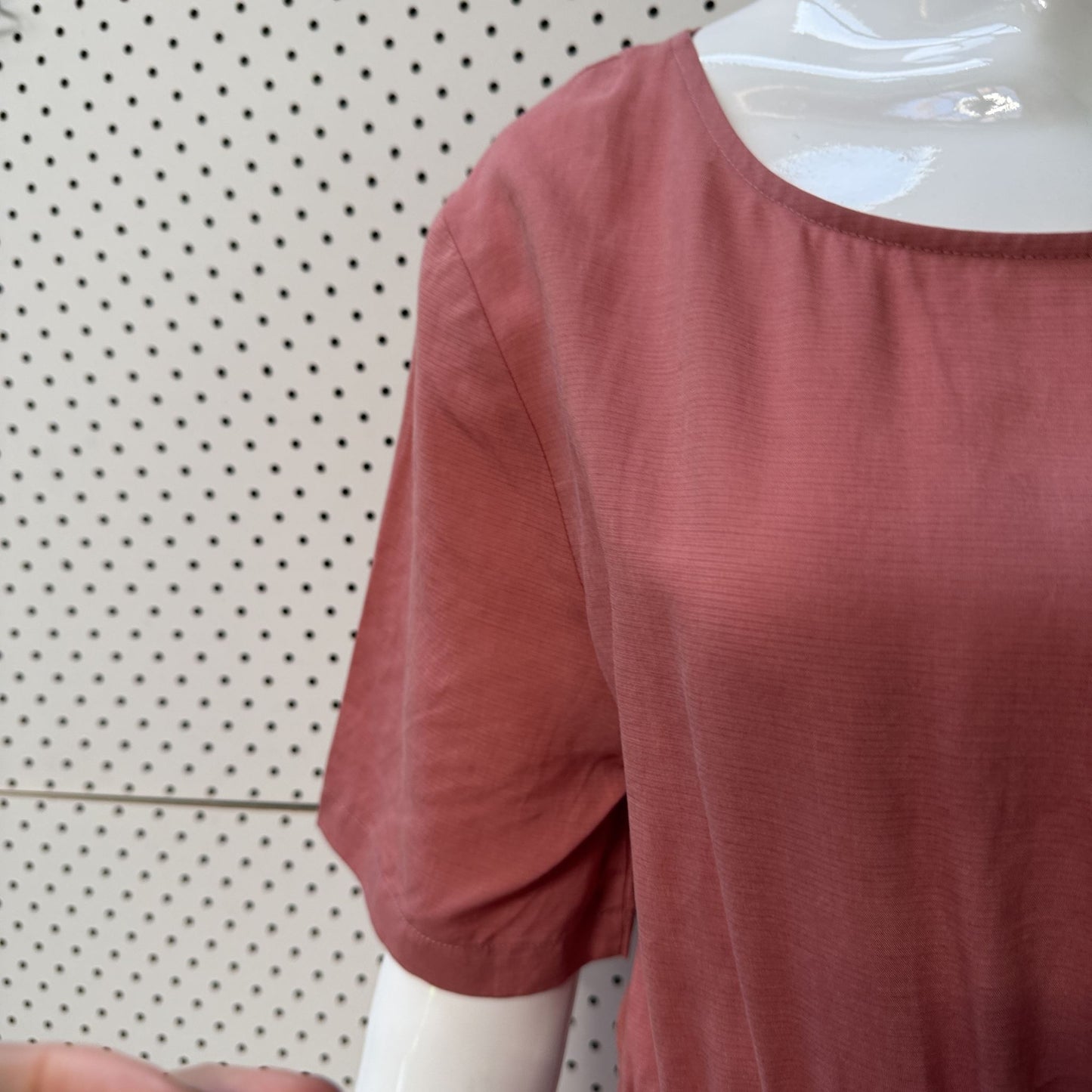 tie back / pink dress / s (3924525786801999545)