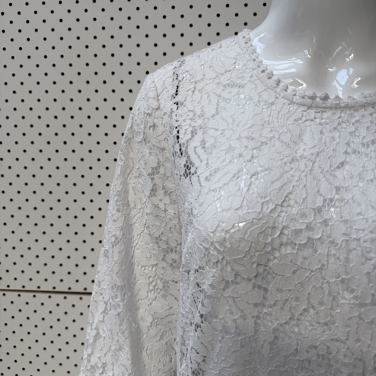 M&S COLLECTION / white lace dress / s (3924525839981648944)