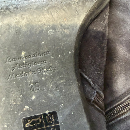 made in italy / leather boots / 39 (3924951326558869564)