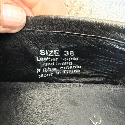 made in italy / leather boots / 39 (3924951348209280064)