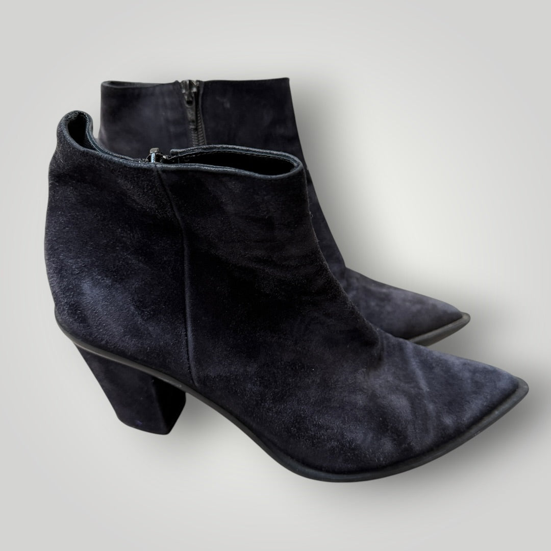 made in italy / leather boots / 39 (3924951507451890882)