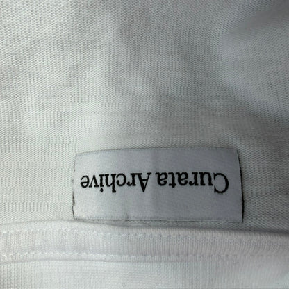 CURATA ARCHIVE / woman with tennis racquet / grandad tee / oversized s/m (3925110533154183254)
