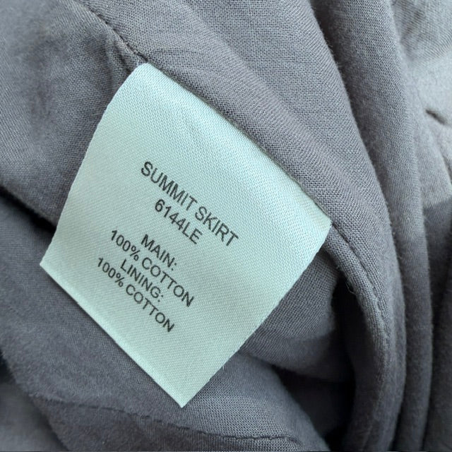 VERGE / brown parachute skirt / 12 / made in nz (3925110550388165494)