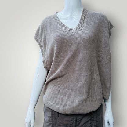 GASOLINE / sleeveless vest / L (3925111036881161920)
