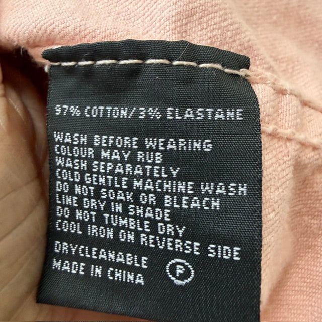VASSALLI / apricot peach denim jacket / 12 (3925130209577249208)
