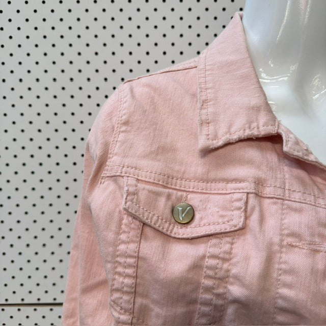 VASSALLI / apricot peach denim jacket / 12 (3925130216378270196)