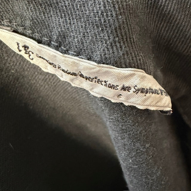 Novemb3r / black denim jacket / s / made in italy (3925130222123777150)