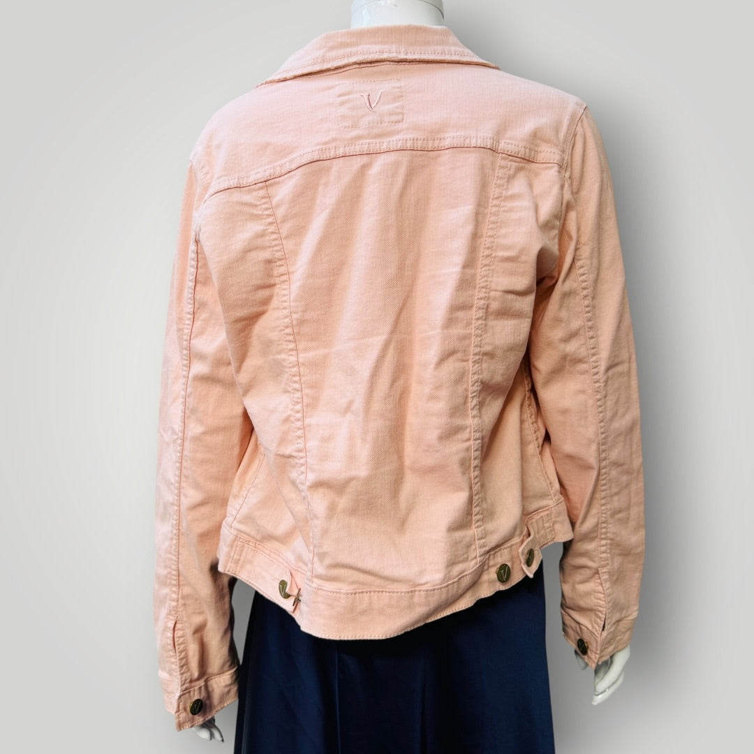 VASSALLI / apricot peach denim jacket / 12 (3925130366838828323)