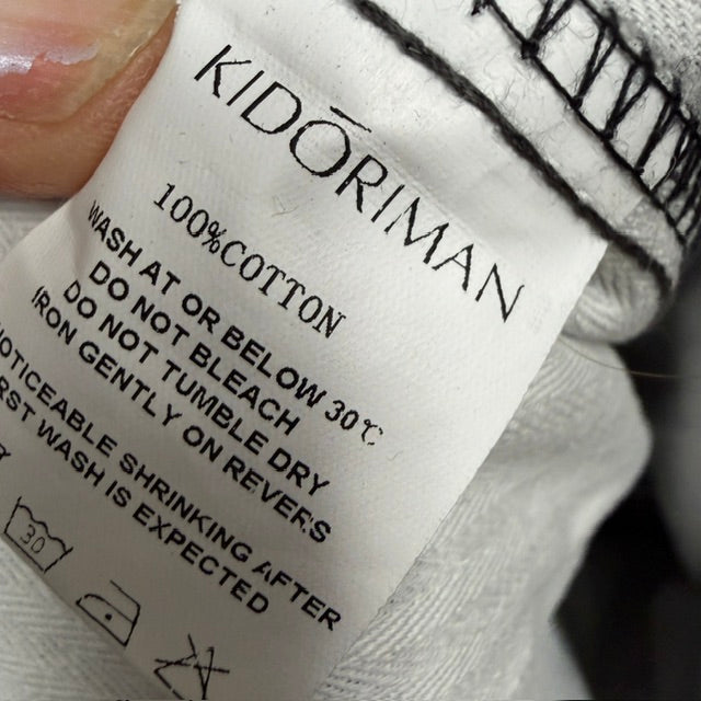 KIDORIMAN / grey drawstring pants / XXL (3925206693934692638)