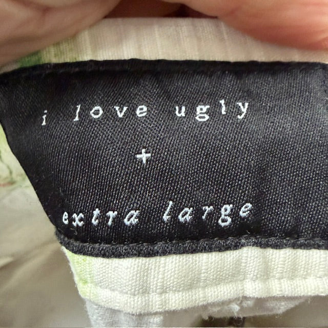 I LOVE UGLY / shorts / XL (3925206718819225955)