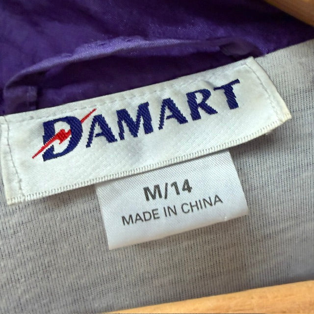1990s vintage / DAMART / purple dolman sleeve windbreaker / M/L (3925206736410221387)
