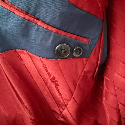 1990s vintage / GEORGIO ARMANI / blue blazer sports jacket / m (3925206751484631085)