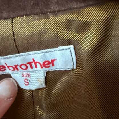 CRANE BROTHERS / LITTLE BROTHER / gen plaid wool coat / s / made in nz (3925206760479719784)