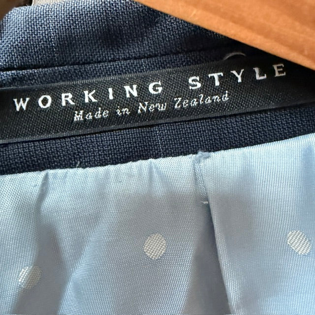 WORKING STYLE / 'chancery 1' wool blazer jacket / 92s (3925206777790857806)