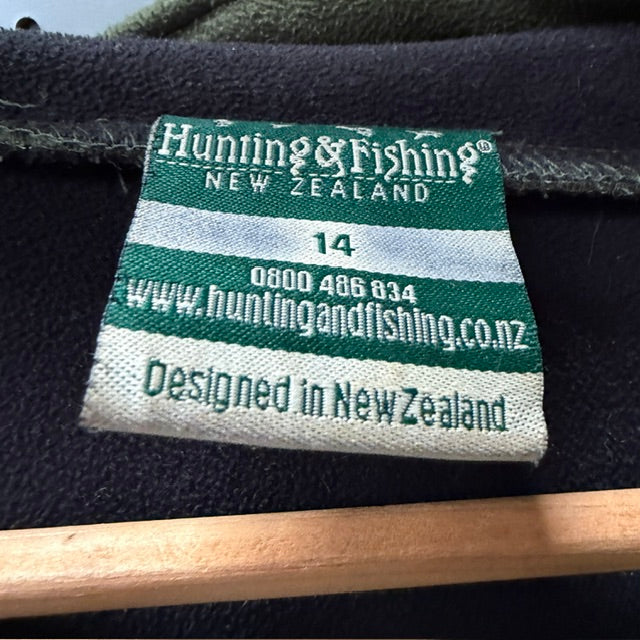 HUNTING + FISHING / thick fleece jacket / kids 14 (3925206785563169337)