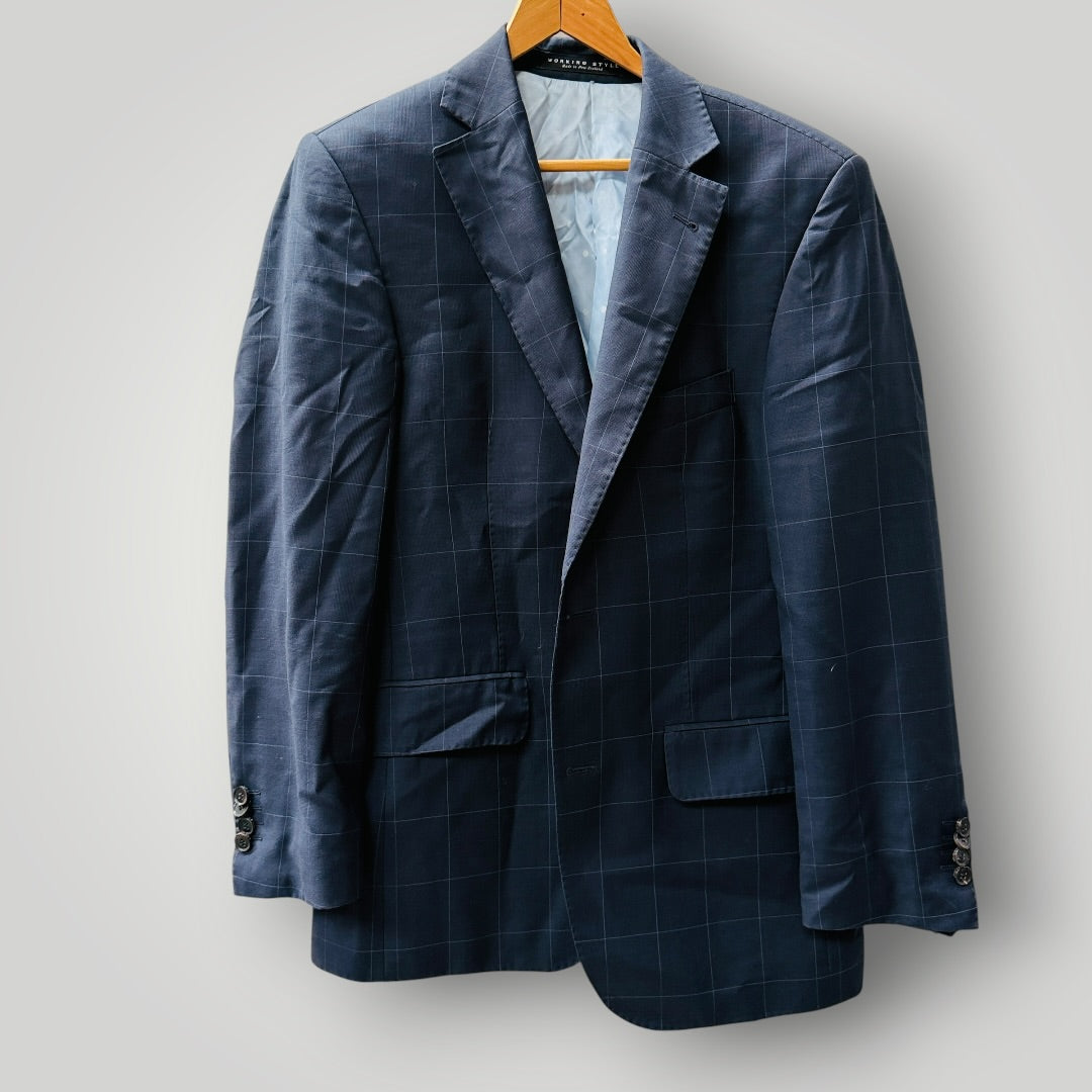 WORKING STYLE / 'chancery 1' wool blazer jacket / 92s (3925207092715825855)