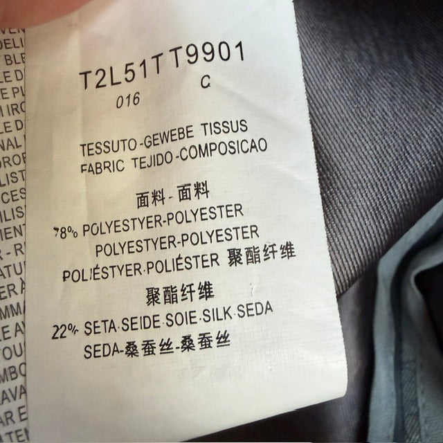 EMPORIO ARMANI / silk trench coat / s (3925551384772756970)