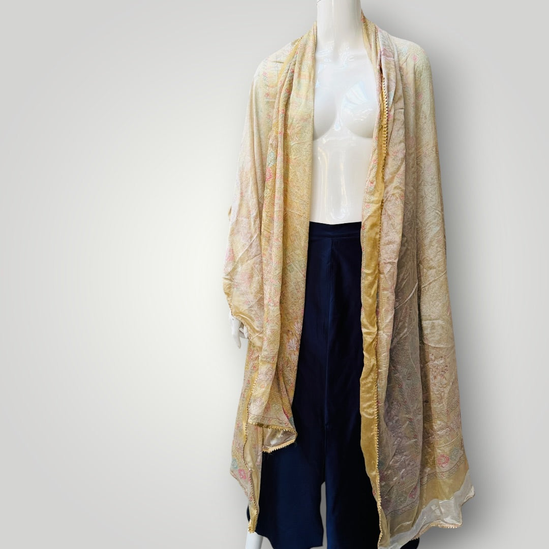 SILK / extra large scarf or wrap (3925551673809313593)