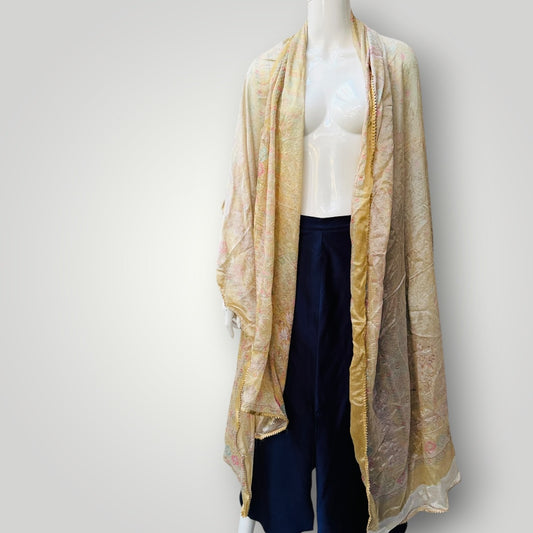 SILK / extra large scarf or wrap (3925551673809313593)