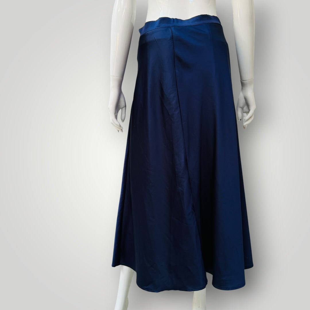 DISSH / satin slip skirt with front split / 12 (3925551694634596986)