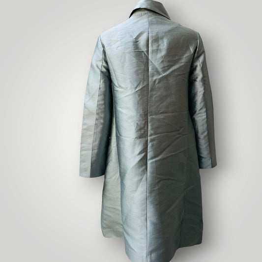 EMPORIO ARMANI / silk trench coat / s (3925551699174334814)